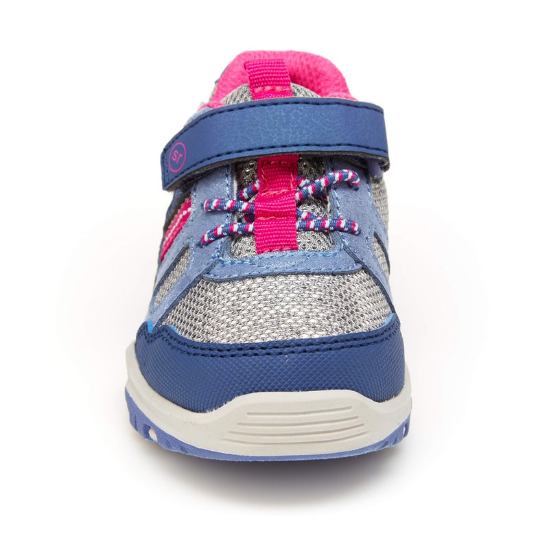 Stride Rite 360 Girls Artin 2.0 Athletic Sneaker, Blue/Pink, 11 Little Kid - Image 5